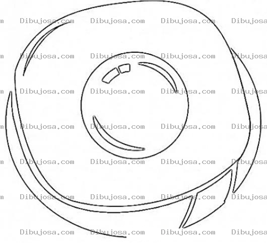 Dibujo para colorear Pan Con Huevo Para Colorear