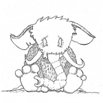 Dibujo para colorear Un Mamut Chiquitito Queria Volar Dibujo D Eun Mamut Chiquito Para Pintar Y Colorear Bebemamut