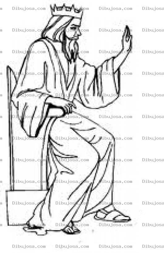 Dibujo para colorear Reydereyes Y Senordesenores Dibujo Del Rey JESUS Sentado En Su Trono Con Corona De Oro Troy Para Pintar Y Colorear A JESUCRISTO Rey De Reyes Sentado En Su Trono