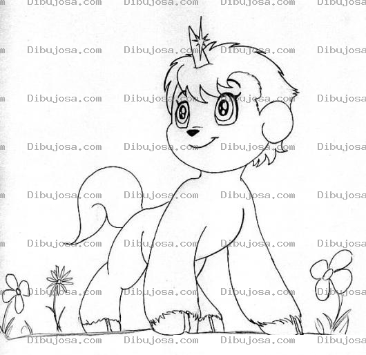 Dibujo para colorear Leonunicornio Dibujo De Lenosito Unicornio Para Pintar Y Colorear Unicornioleon