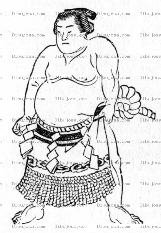 Dibujo para colorear Dibujo De Honda Peleador Gordo De Street Fighter Para Colorear