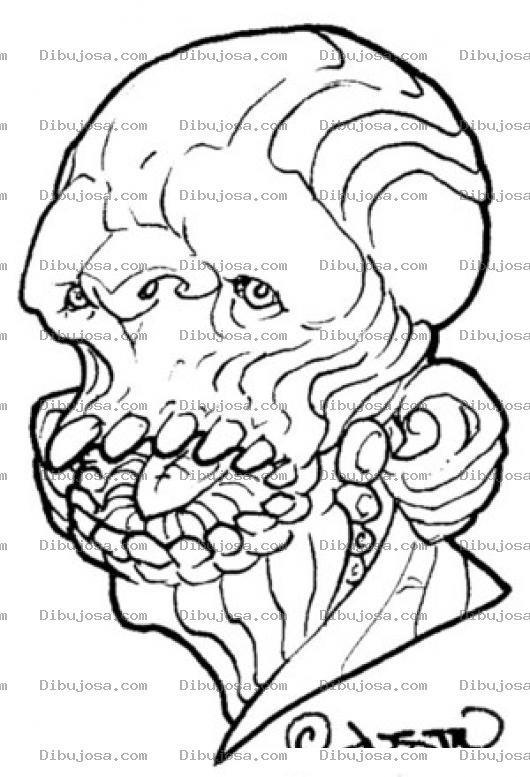 Dibujo para colorear Mujer Depredador Dibujo De La Hermana Del Depredador Para Pintar Y Colorear Depredadora Predatorwoman