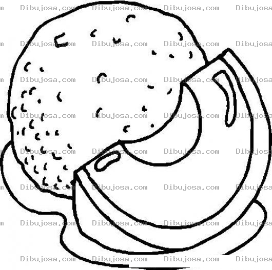 Dibujo para colorear Colorear Aguacate