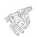 Dibujo para colorear Dibujo De Perro Robot Para Pintar Y Colorear Robotperro Perrorobot