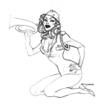 Dibujo para colorear Christinaaguilera Dibujo De Cristina Aguilera Para Pintar Y Colorear