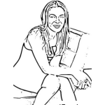 Dibujo para colorear LeAnnRimes Dibujo De LeAnn Rimes Para Pintar Y Colorear An Rimes Ana Rimes