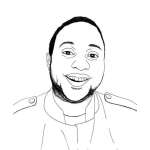 Dibujo para colorear Dibujo De Coronel Joven Para Pintar Y Colorear