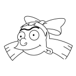 Dibujo para colorear Uniceja Dibujo De Una Nina Cejuda Para Pintar Y Colorear Nina Sejuda Cejuda Con Una Gran Ceja Seja Uniseja
