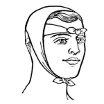 Dibujo para colorear Dolordecabeza Dibujo De Hombre Con Panuelos En La Cabeza Para Pintar Y Colorear Cabeza Vendada