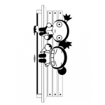 Dibujo para colorear Pucca sentada