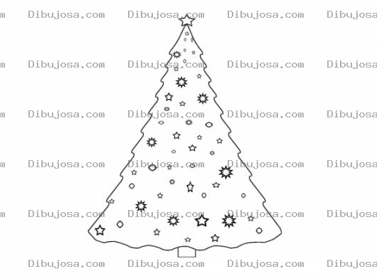 Dibujo para colorear Arboldenavidad Para Pintar Y Colorear Arbol Navideno