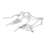 Dibujo para colorear Dibujo De Como Medir El Pulso Sanguineo En El Cuello