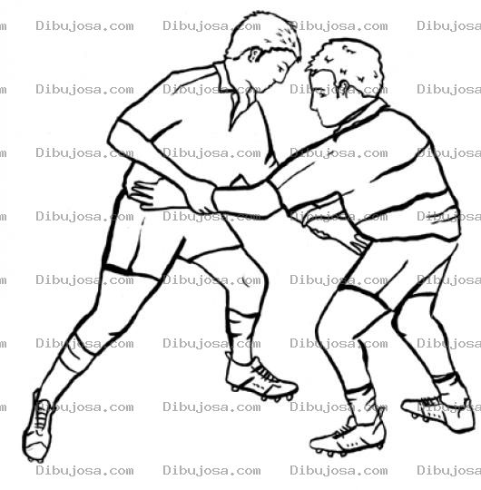 Dibujo para colorear Peleadeninos Dibujo De Dos Ninos Peleando Para Pintar Y Colorear Pelea De Ninos