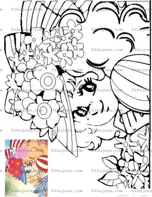Dibujo para colorear Colorear Candy Candy