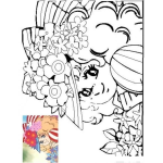 Dibujo para colorear Colorear Candy Candy
