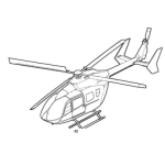 Dibujo para colorear Dibujo De Un Helicoptero Eurocopter Para Pintar Y Colorear