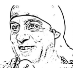 Dibujo para colorear Stevenvanzandt Dibujo De Steven Van Zandt Para Pintar Y Colorear A Esteban Ban Zant