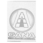 Dibujo para colorear Colorear Logo Del Partido Politico GANA Gran Alianza Nacional De Guatemala
