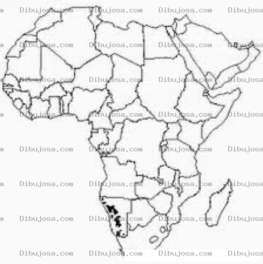 Dibujo para colorear Mapadeafrica Dibujo Del Mapa De Africa Para Colorear