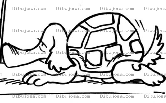 Dibujo para colorear Perrotortuga Dibujo De Perro Tortuga Para Pintar Y Colorear Tortugaperro