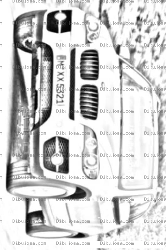 Dibujo para colorear Dibujo De Bmw X5 Para Pintar Y Colorear