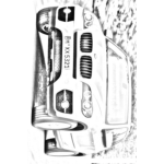 Dibujo para colorear Dibujo De Bmw X5 Para Pintar Y Colorear