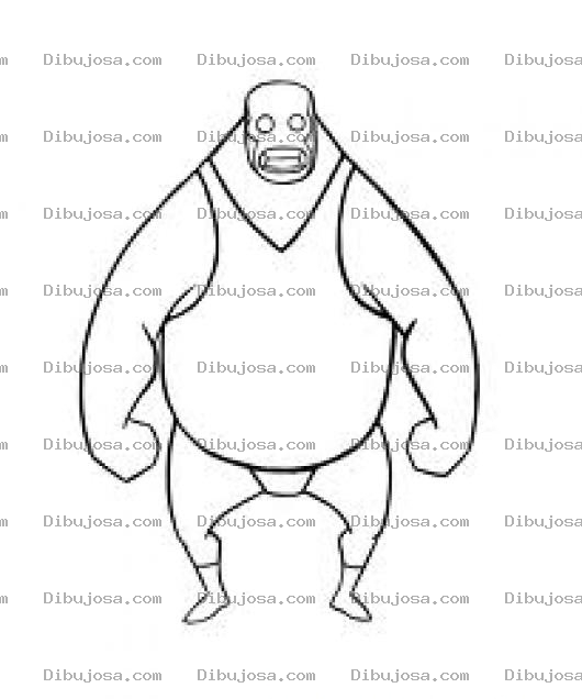 Dibujo para colorear Hombre Orangutan Para Pintar Y Colorear Hombre Simio