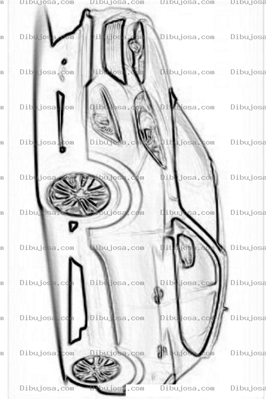 Dibujo para colorear Dibujo De Una Camioneta Suv Hiunday Tucson 2012 Para Pintar Y Colorear