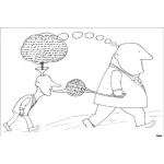 Dibujo para colorear Libre Expresion Del Pensamiento Cohibida Para Pintar Y Colorear La Realidad De La Libreexpresion