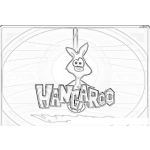 Dibujo para colorear Hangaroo Dibujo Del Juego De Hangaroo Para Pintar Y Colorear Jangaru El Juego De Ahorcado Del Canguro