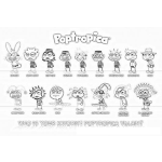 Dibujo para colorear Poptropica Game Dibujo De Los Villanos Del Juego De Poptropica Para Pintar Y Colorear Juego De Pop Tropica