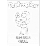 Dibujo para colorear Dibujo De Mujer De Poptropica Para Pintar Y Colorear Poptropicana