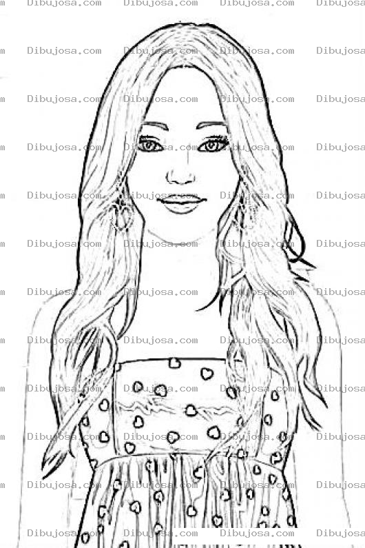 Dibujo para colorear Chicateen Dibujo De Barbie Quinceanera Para Pintar Y Colorear A Una Lina Adolescente Bonita