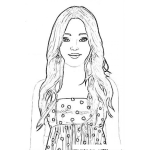 Dibujo para colorear Chicateen Dibujo De Barbie Quinceanera Para Pintar Y Colorear A Una Lina Adolescente Bonita