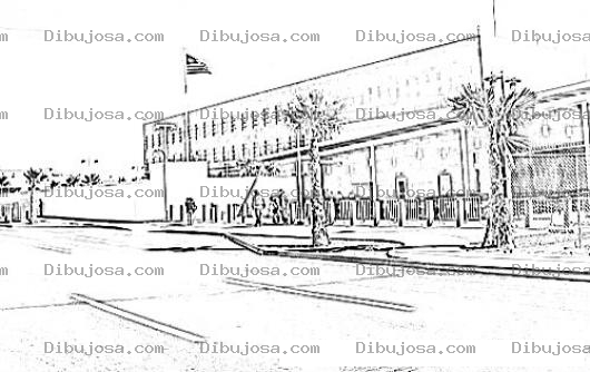 Dibujo para colorear Embajada De Estados Unidos En Mexico Para Pintar Y Colorear Embajada De USA En Mexico Direccion Paseo De La Reforma No. 305 Delegacion Cuauhtemoc 06500 Mexico D. F. Telefono 5080-2000