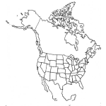 Dibujo para colorear Mapa De Norteamerica Y Mexico Para Pintar Y Colorear alaska canada estadosunidos y mexico