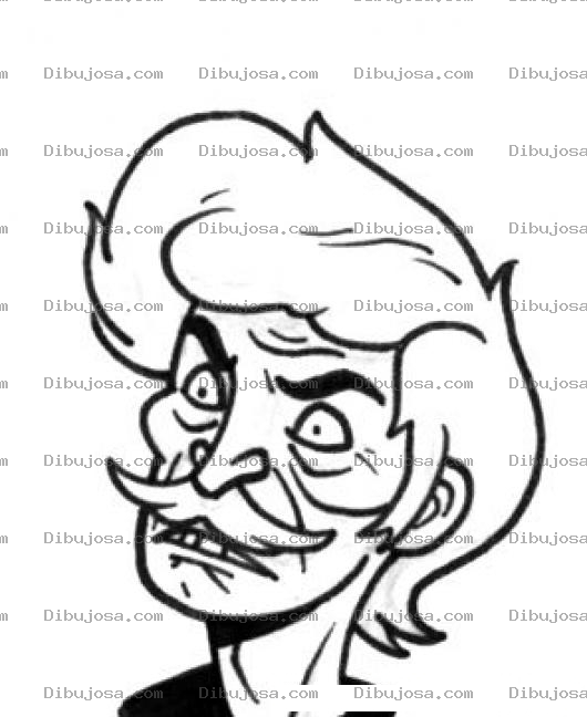 Dibujo para colorear Don Ramon Gringo Dibujo De Don Ramon Rubio Para Pintar Y Colorear A Donramon Guero Canche Y Chele