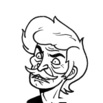Dibujo para colorear Don Ramon Gringo Dibujo De Don Ramon Rubio Para Pintar Y Colorear A Donramon Guero Canche Y Chele