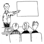 Dibujo para colorear Expositor Dibujo De Catedratico Universitario Dando Una Clase A 3 Alumnos Para Pintar Y Colorear Maestro Profesor Ensenando Una Materia