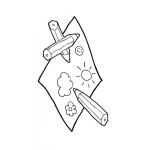 Dibujo para colorear Dibujo de un Dibujo para colorear