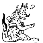 Dibujo para colorear Tigremaya Dibujo De Tigre Maya Para Pintar Y Colorear Leopardo Maya