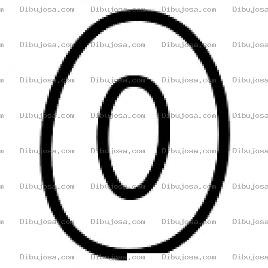 Dibujo para colorear Gran Cerote Dibujo De Un Zerote Para Colorear Un Cero Gigante Ceroton