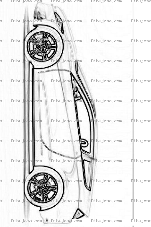 Dibujo para colorear Dibujo Del Nuevo Honda Civic Para Colorear Y Pintar