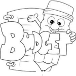 Dibujo para colorear Prrsupuesto En Ingles Se Dice Budget Dibujo Para Aprender Ingles