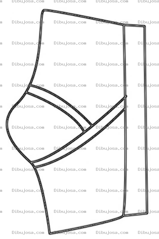 Dibujo para colorear Colorear Calzoncillo De Hombre