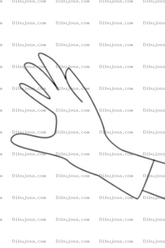 Dibujo para colorear Colorear Guante De Cocina