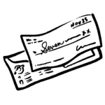 Dibujo para colorear Cheque De Adsense Para Pintar Y Colorear