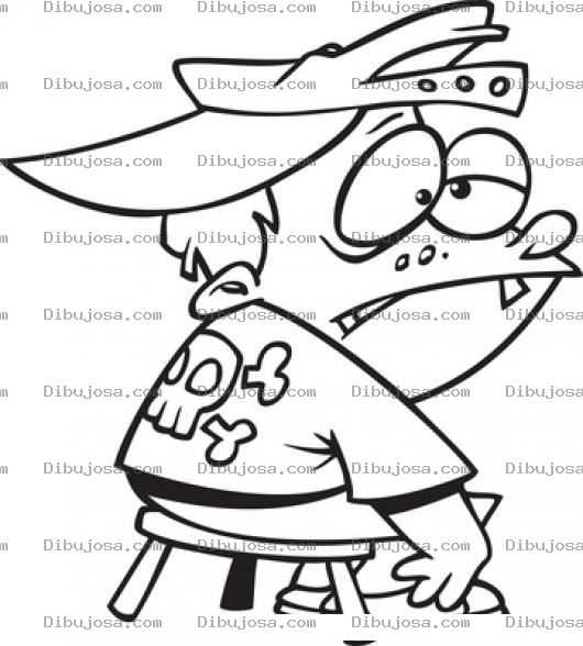 Dibujo para colorear Patojo Baboso Para Colorear
