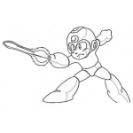 Dibujo para colorear Dibujo De Megaman Para Colorear