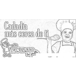 Dibujo para colorear Pollo Pinulito Guatemala Dibujo De Un Anuncio Del Delicios Pollo Pinulito Chapin Para Pintar Y Colorear Pollopinulito El Mejor